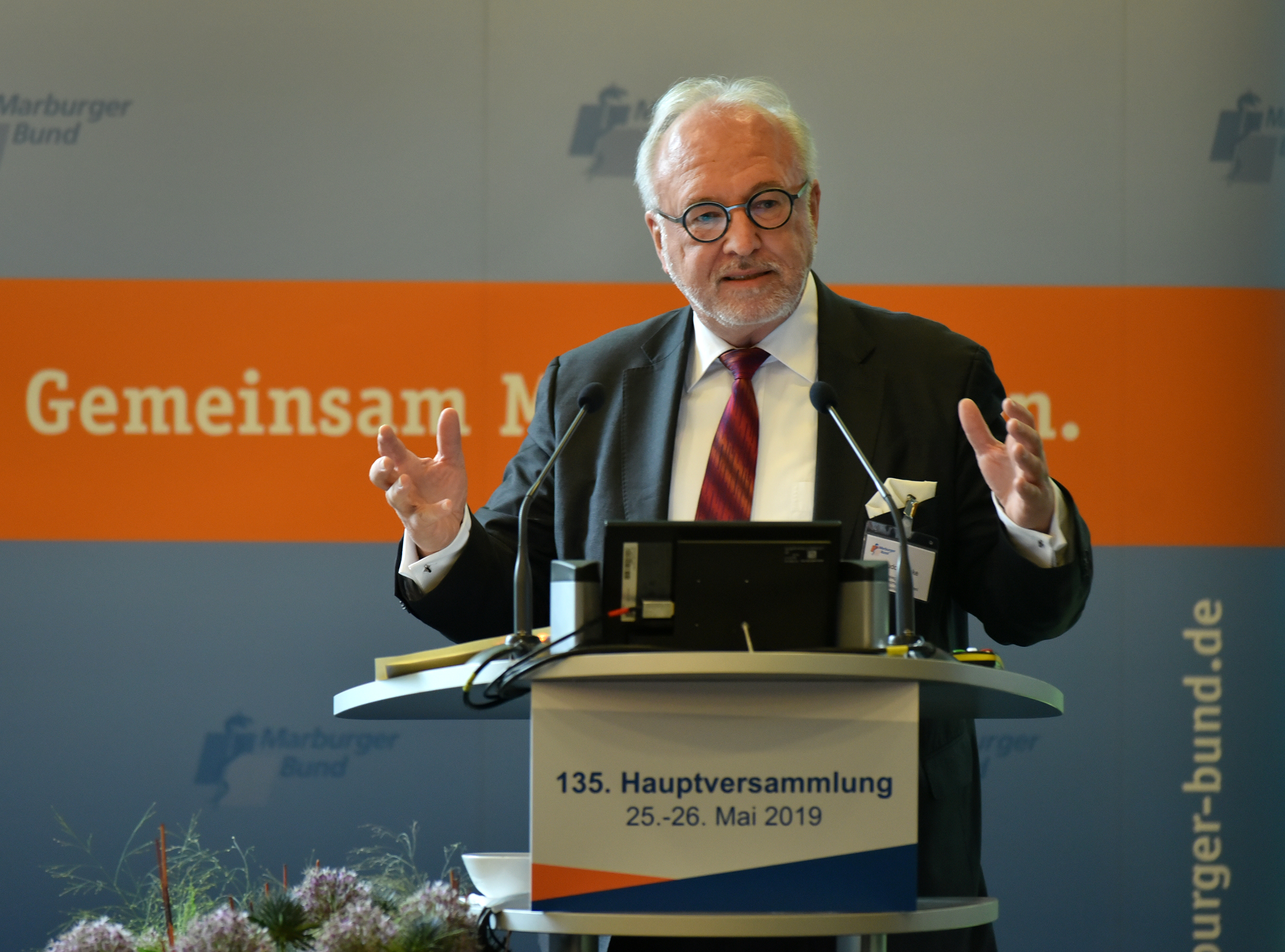 Rudolf Henke, 1. Vorsitzender des Marburger Bundes, Foto: Marburger Bund