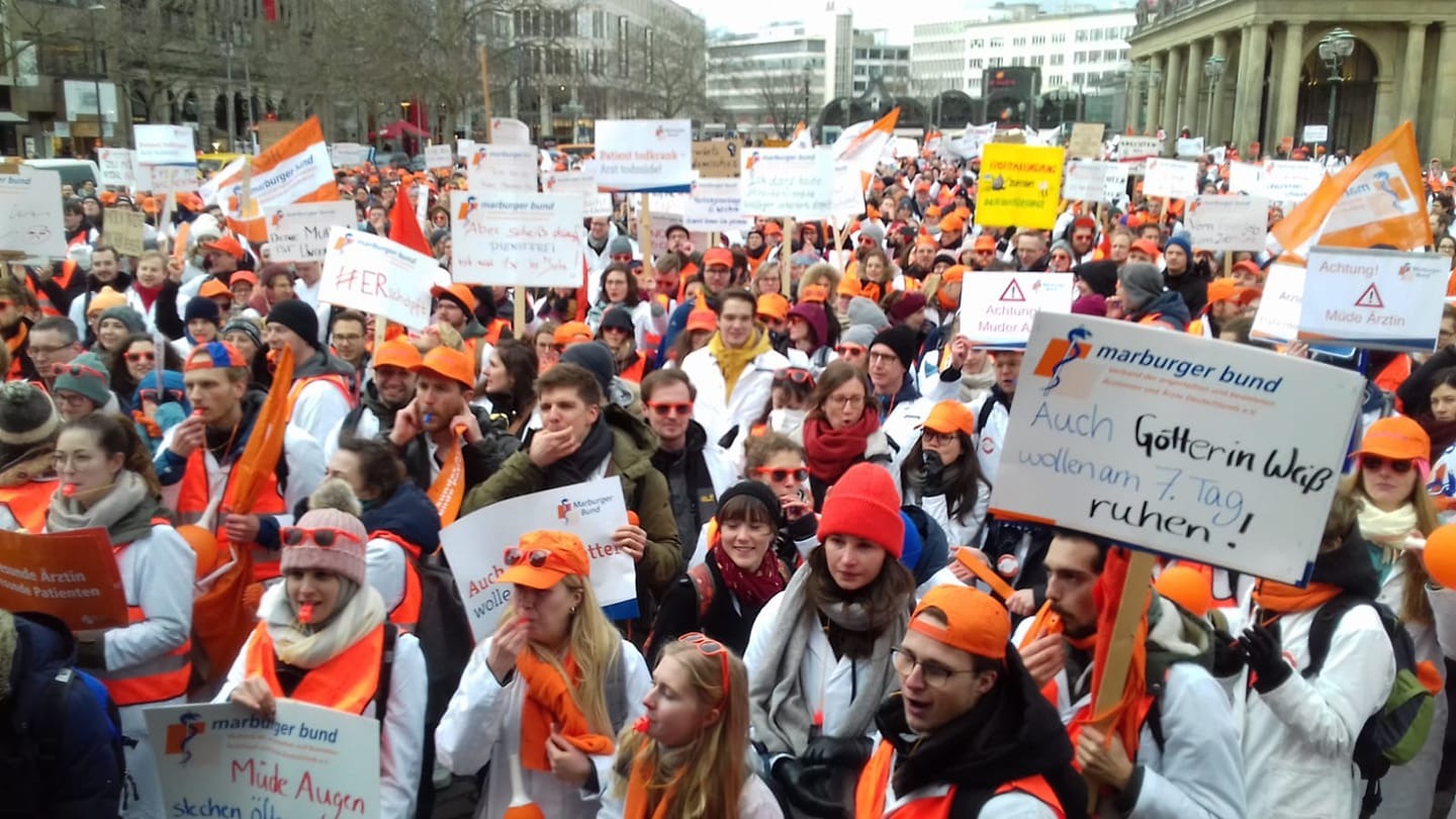 Warnstreik in Hannover