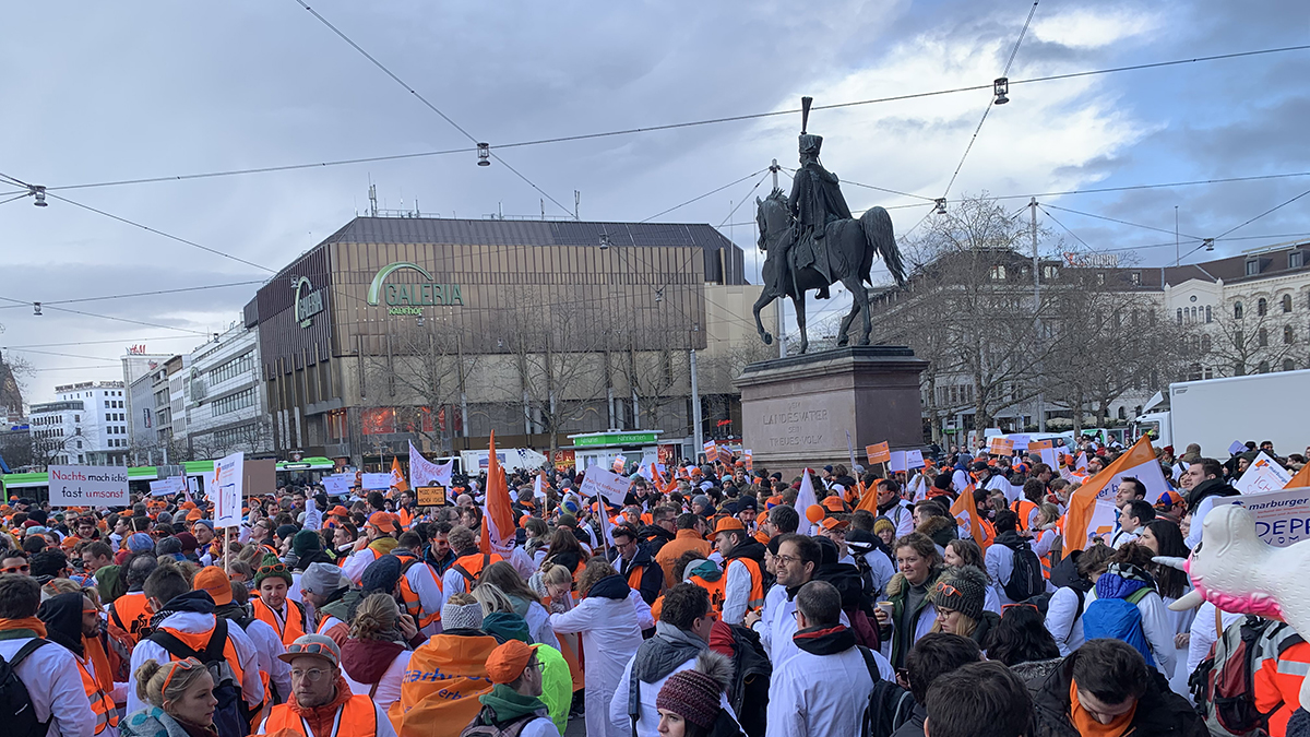 Warnstreik TdL in Hannover