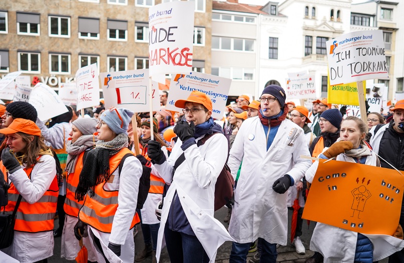 Warnstreik in Hannover