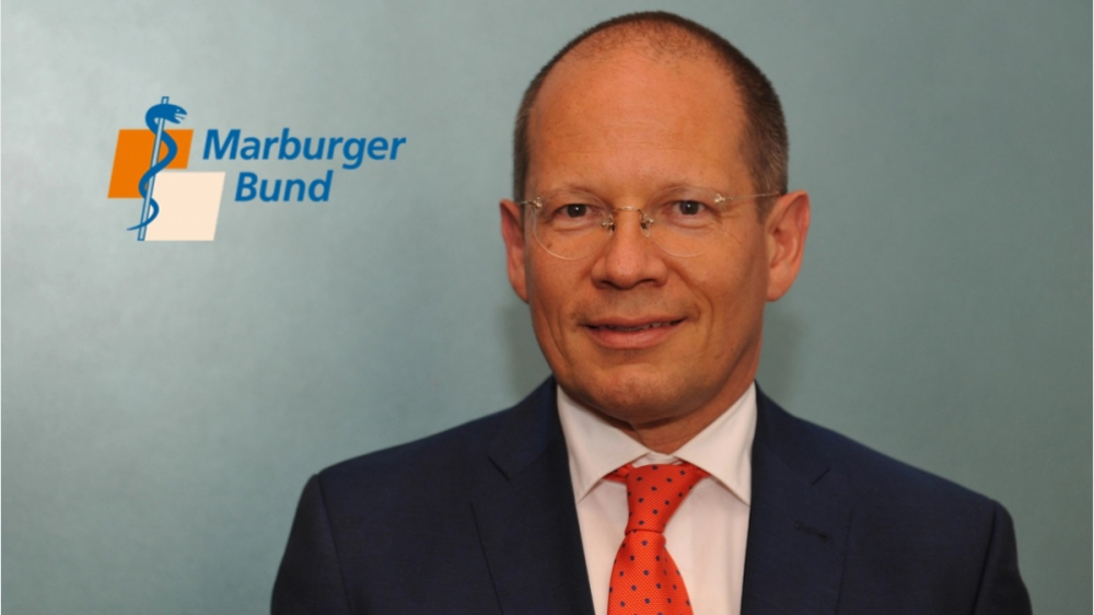Dr. Andreas Botzlar, 2. Vorsitzender des Marburger Bundes