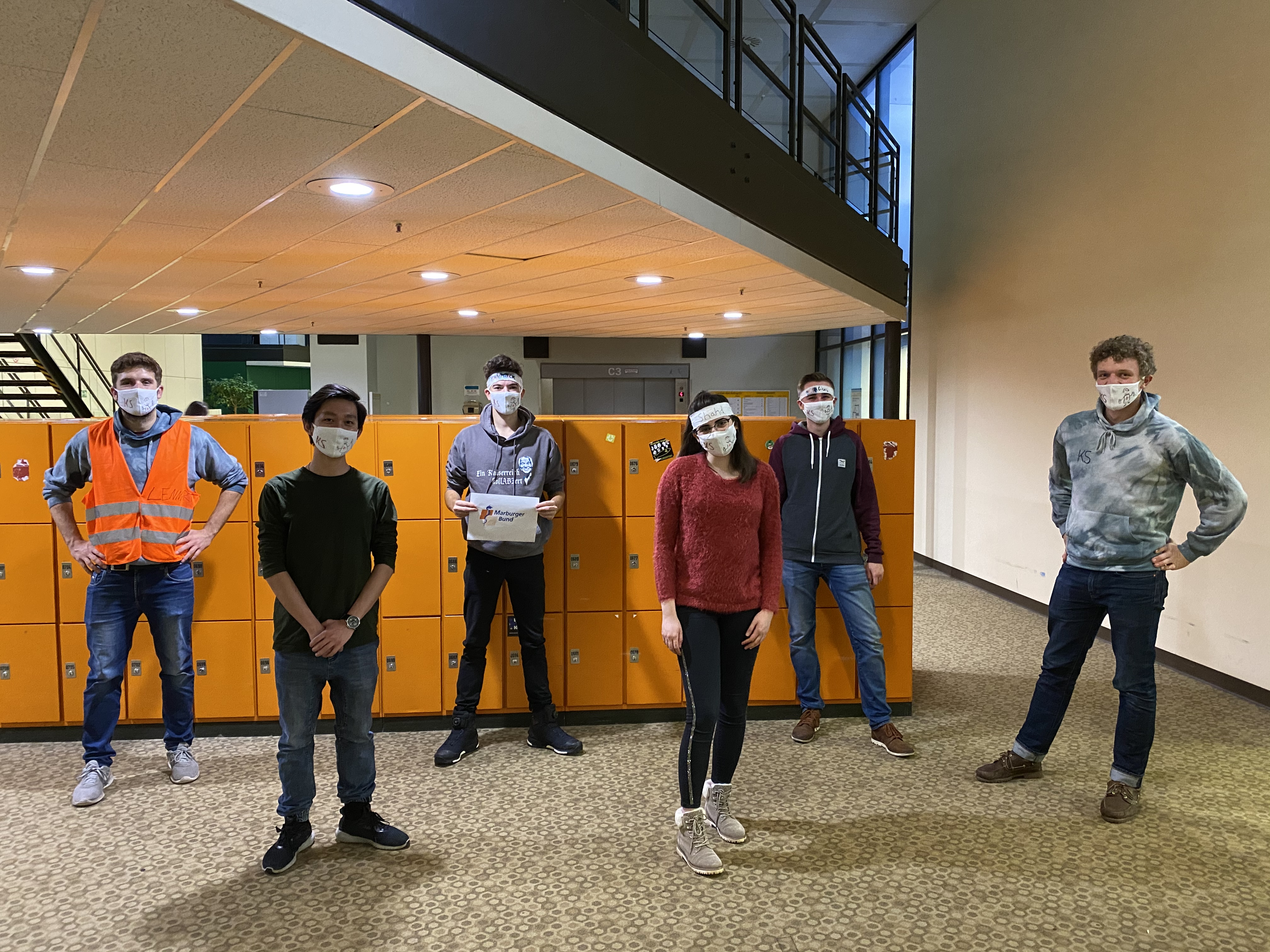 Studierende bei der Orientierungs-Phase in Göttingen.