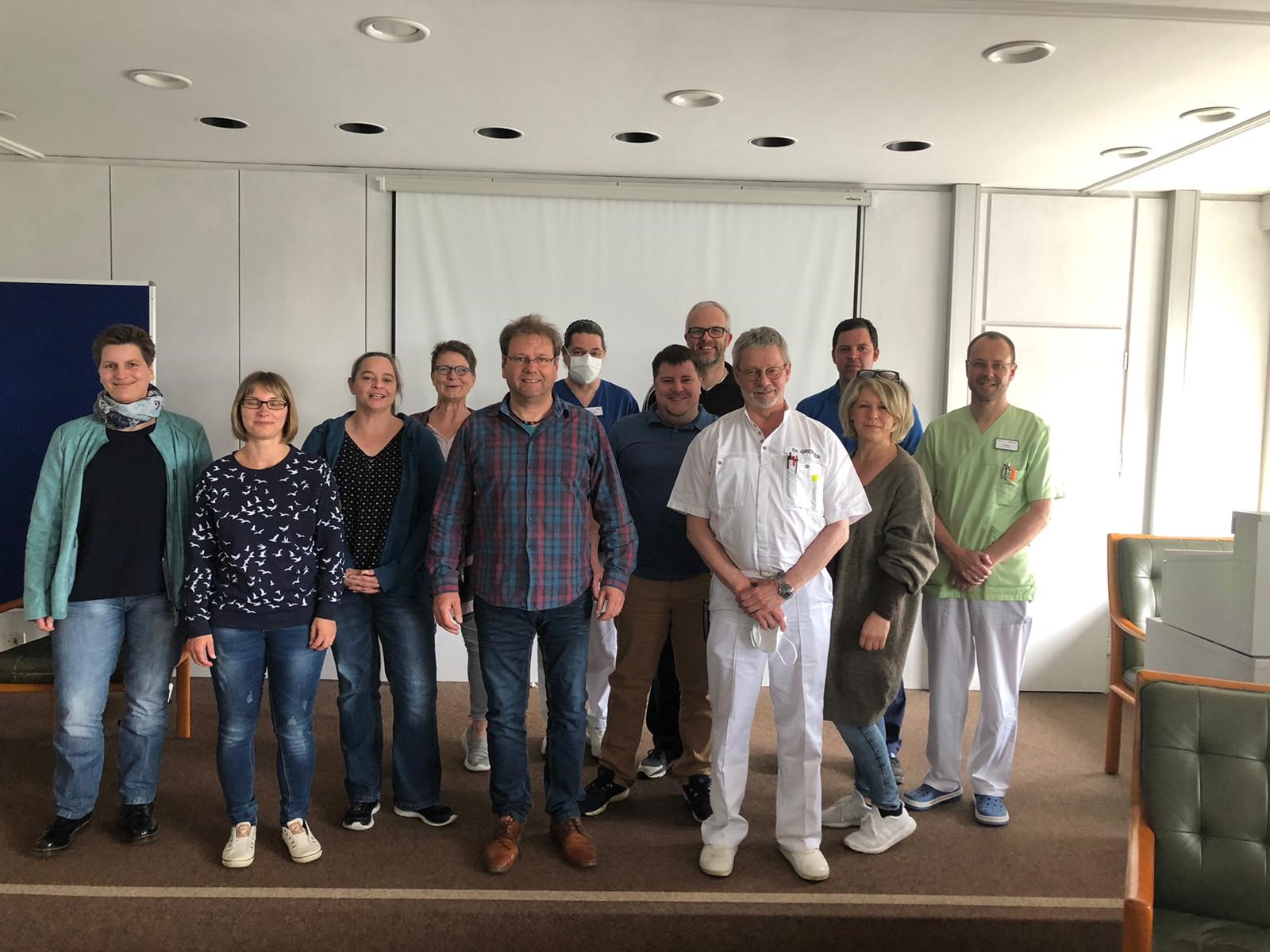 Nominiert für den Deutschen Betriebsräte-Preis 2021: Das BR-Gremium des Klinikums Peine. Foto: S. Gerull Nominiert für den Deutschen Betriebsräte-Preis 2021: Das BR-Gremium des Klinikums Peine. Foto: S. Gerull