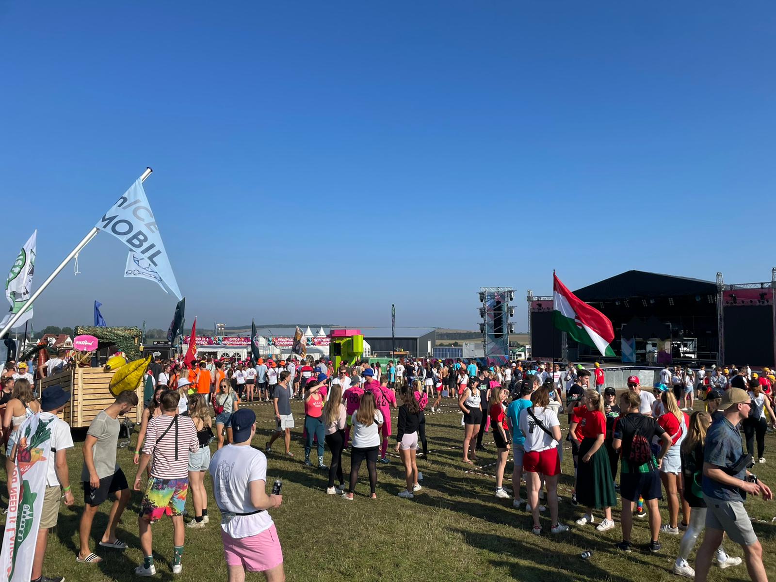 Perfekte Festivalsonne: Auch der Wettergott meinte es gut mit den Medis! Foto: Clemens Pilsl