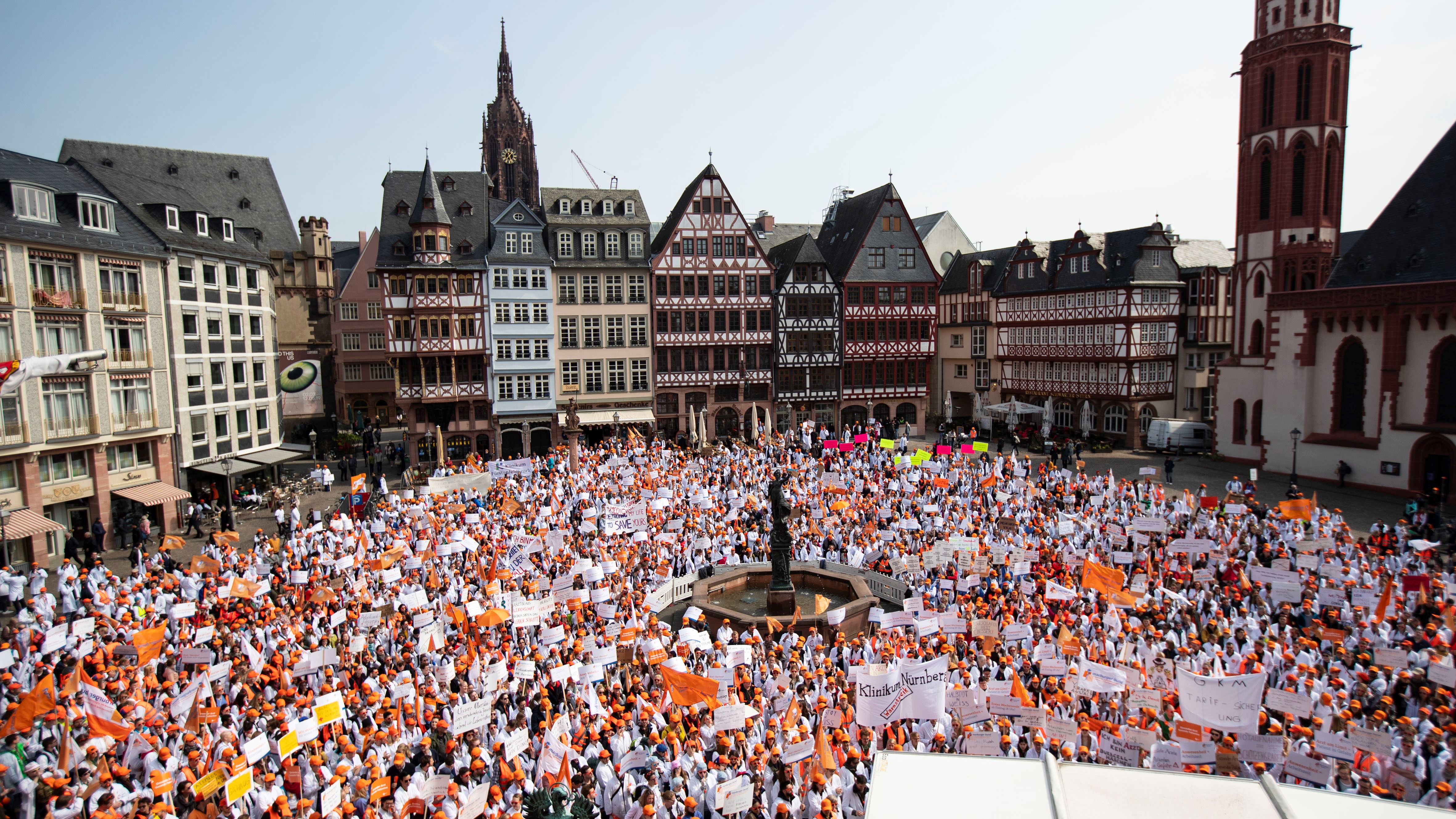 Warnstreik 2019 in Frankfurt