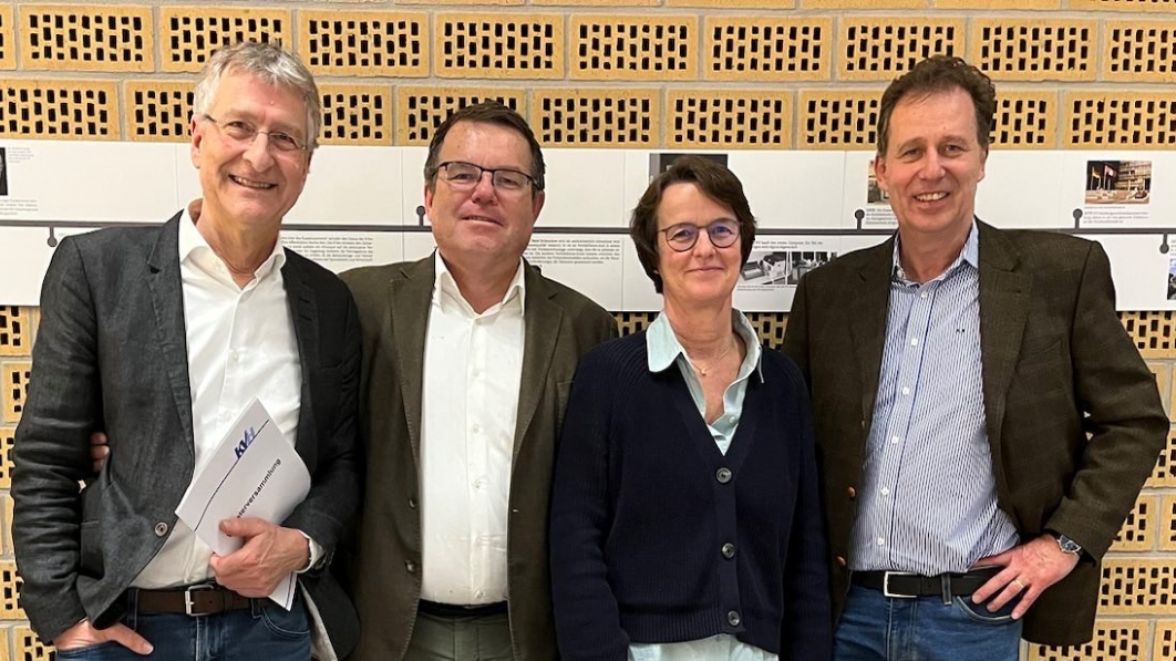 Das Team in der KVH: Tilman Dörken, Dr. Olaf Degen, Dr. Catharina Bullmann und Dr. Peter Buggisch