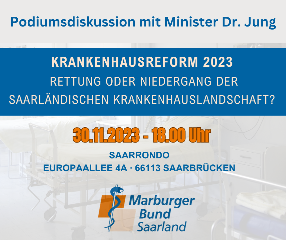 Podiumsdiskussion mit Minister Dr. Jung