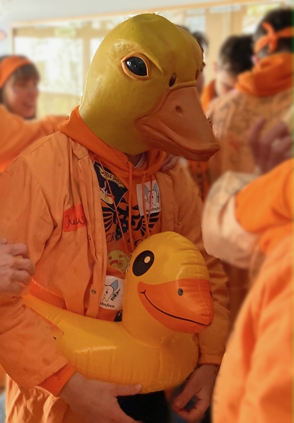 Die wohl bekannteste Ente auf dem Göttinger Campus! Foto: privat