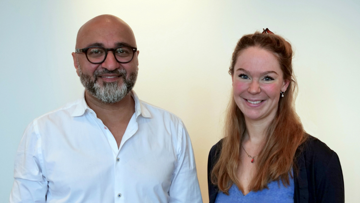Dr. Pedram Emami und Dr. Shiva Sophia Nicolay (Foto: Ärztekammer Hamburg)