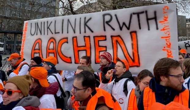 Über 1.800 Ärztinnen und Ärzte an Unikliniken in NRW streiken morgen