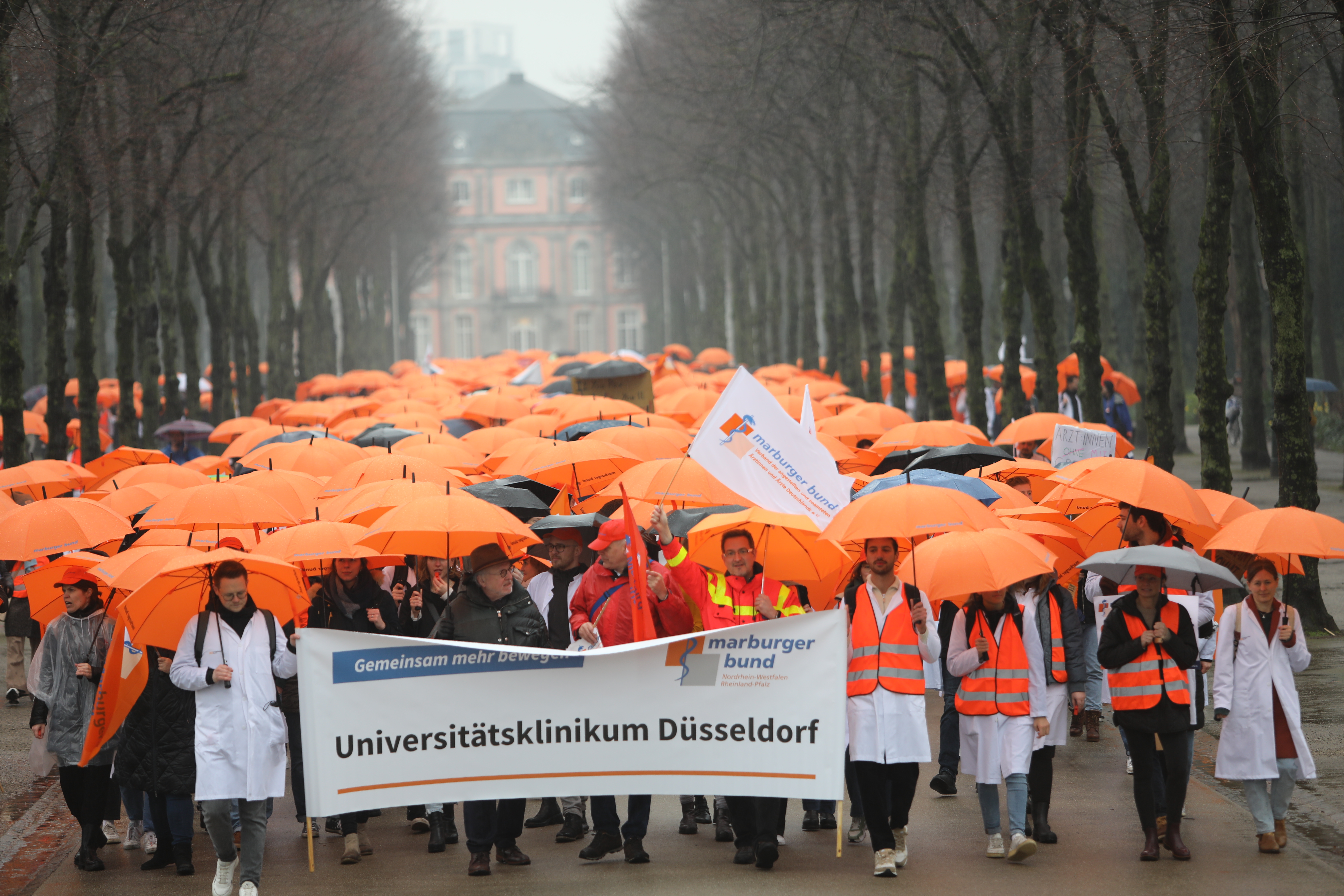 Über 2.000 Ärztinnen und Ärzte kamen allein zur Kundgebung nach Düsseldorf