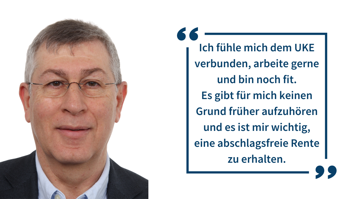 Professor Ibrahim Nergiz will bis zur abschlagsfreien Rente weiterarbeiten.