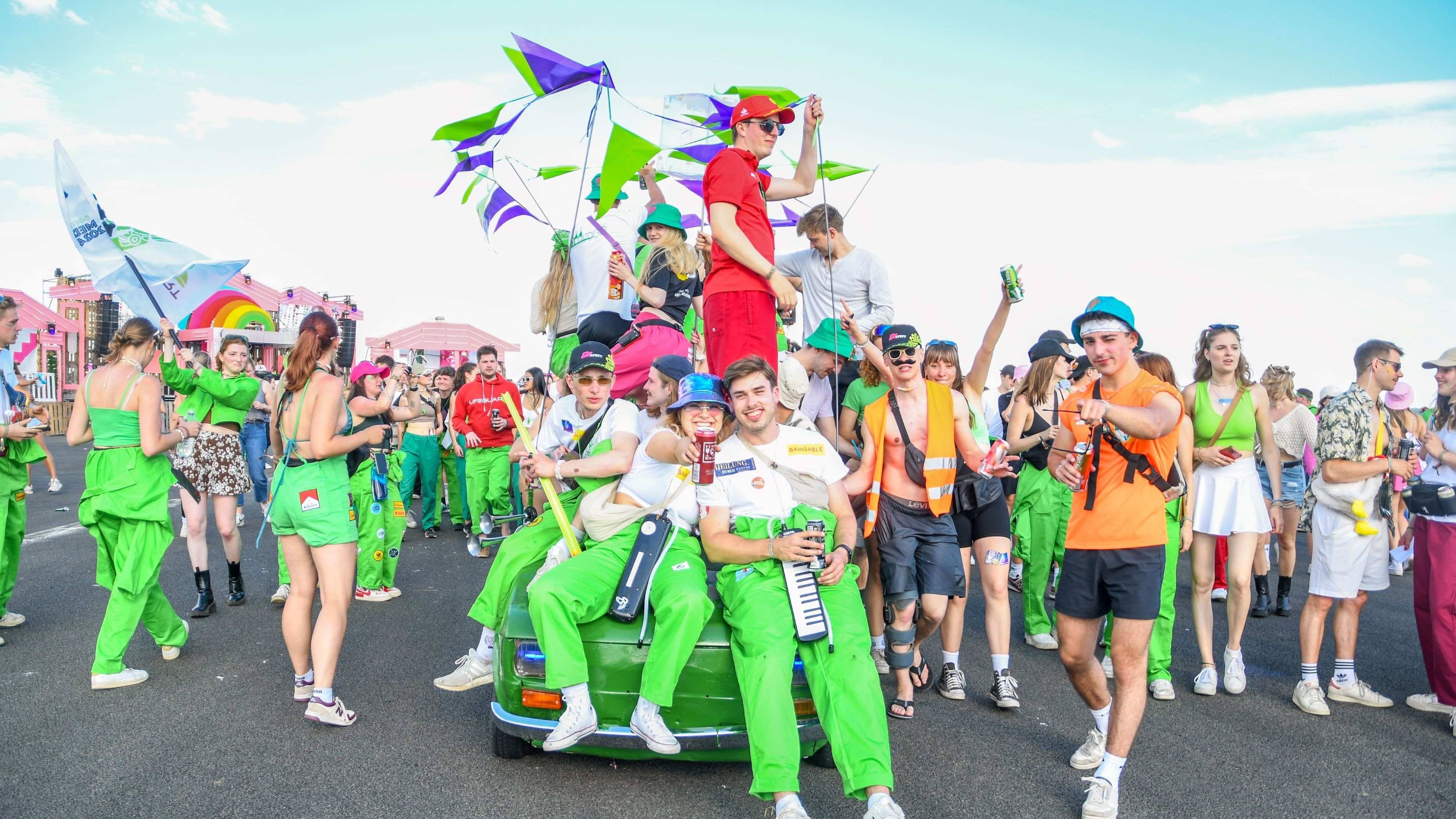 Rund 1000 Studierende aus Göttingen feierten dieses Jahr ihr Motto „Gö Kart“! Foto: Timo Förster