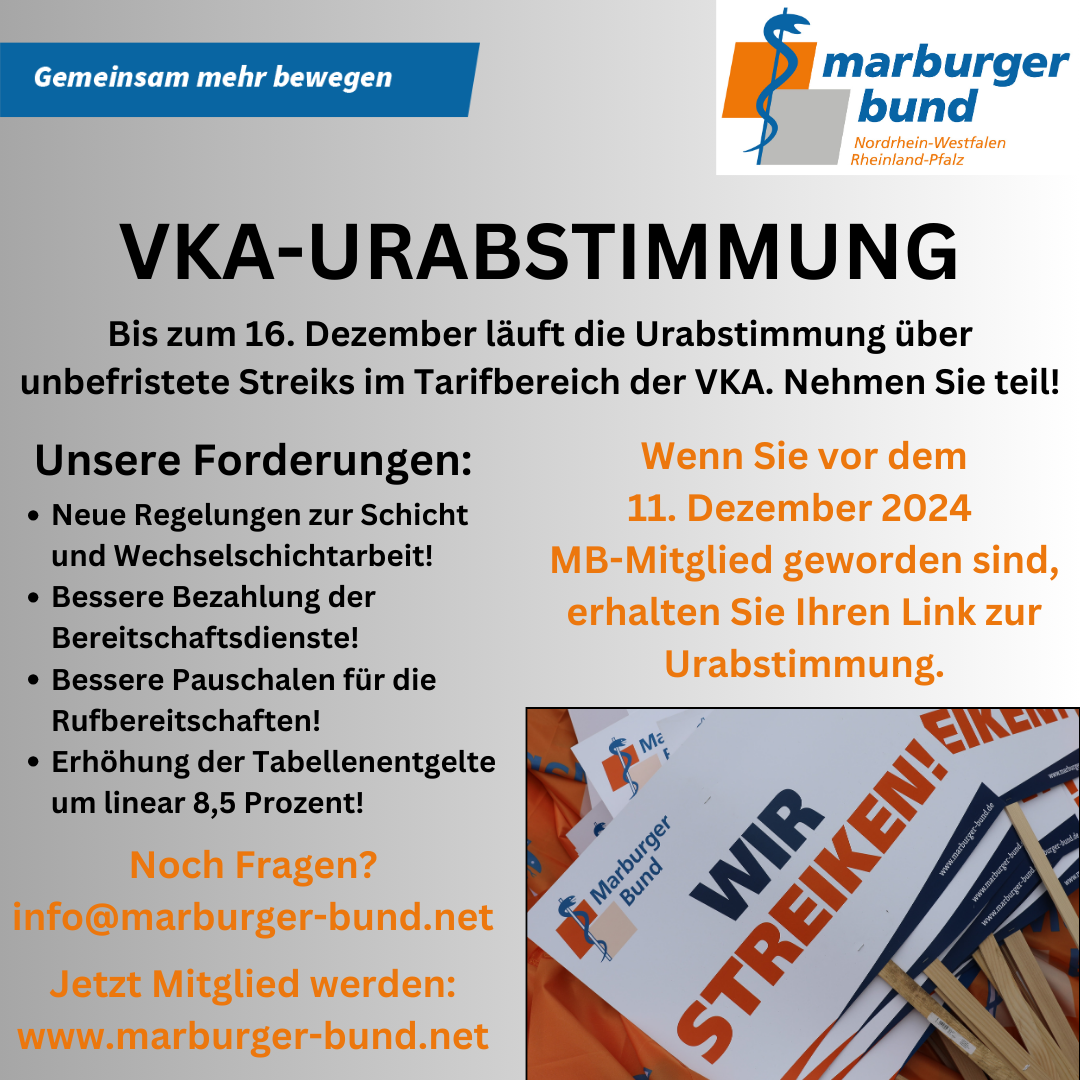 Die Urabstimmung läuft. Nehmen Sie jetzt teil.