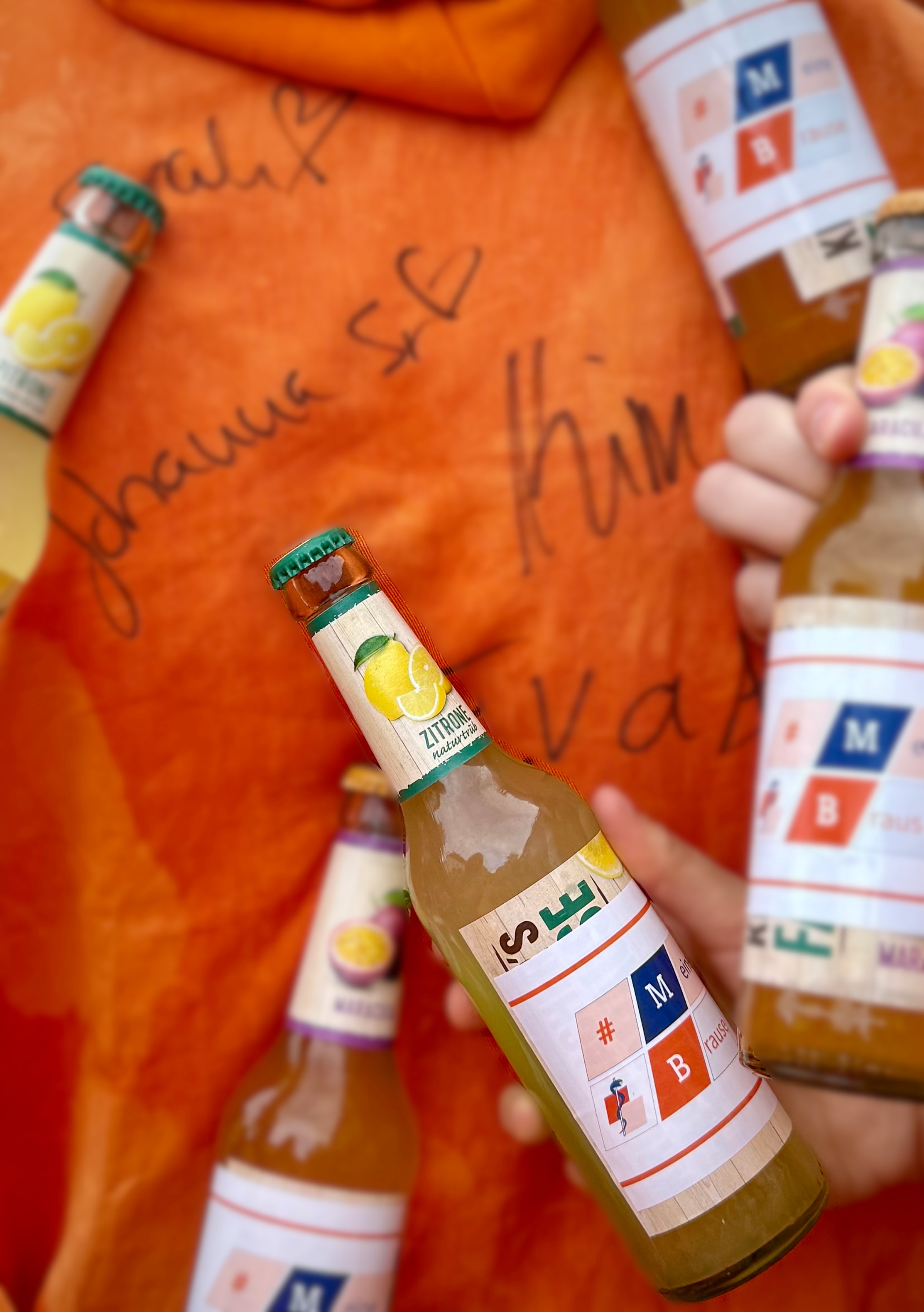 Eine Erfrischung darf zwischendurch natürlich nicht fehlen. Foto: privat