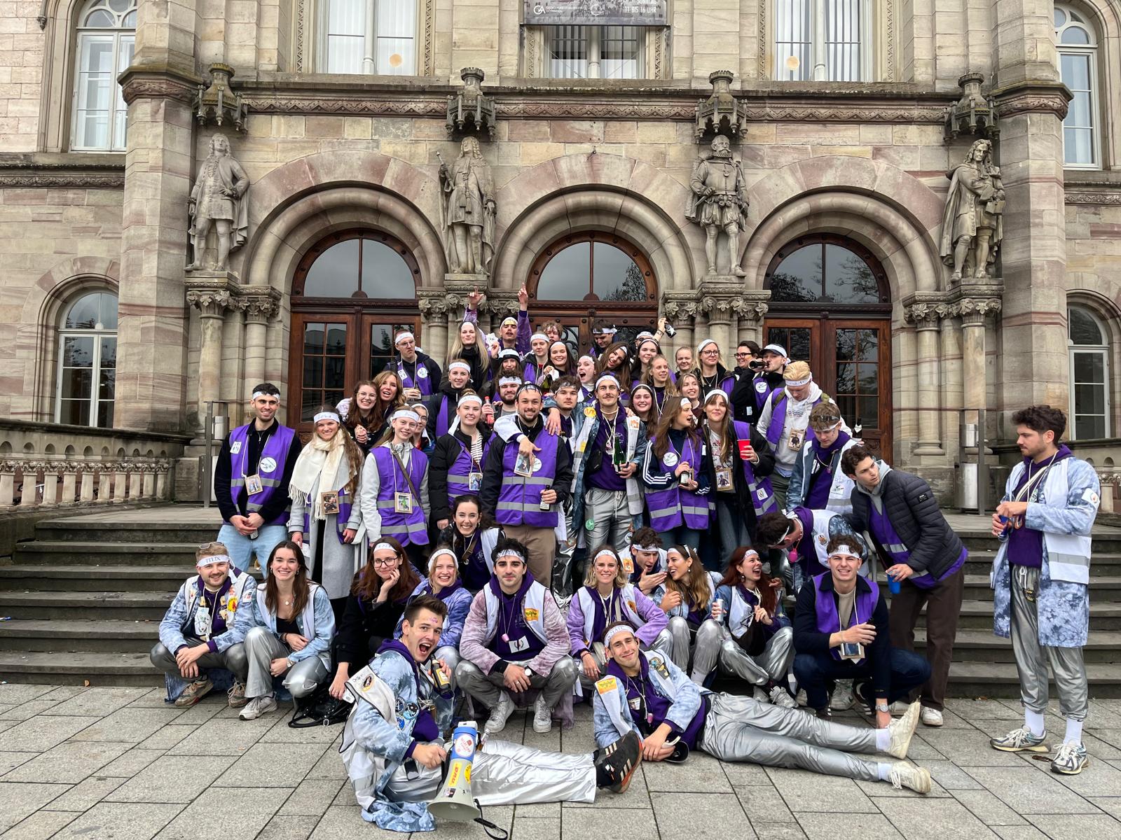 Die Gastronauten bescherten „ihren“ Erstis einen unvergesslichen Start ins Medizinstudium. Foto: privat