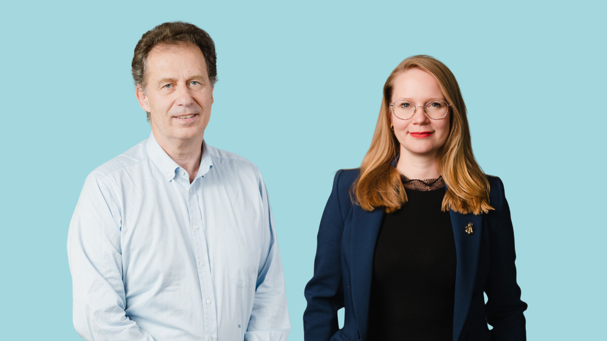 Dr. Peter Buggisch und Dr. Kathrin Schawjinski sprechen über Weiterbildung