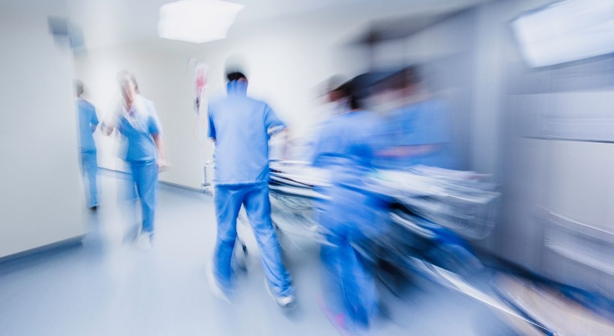 Hektik im Klinikalltag