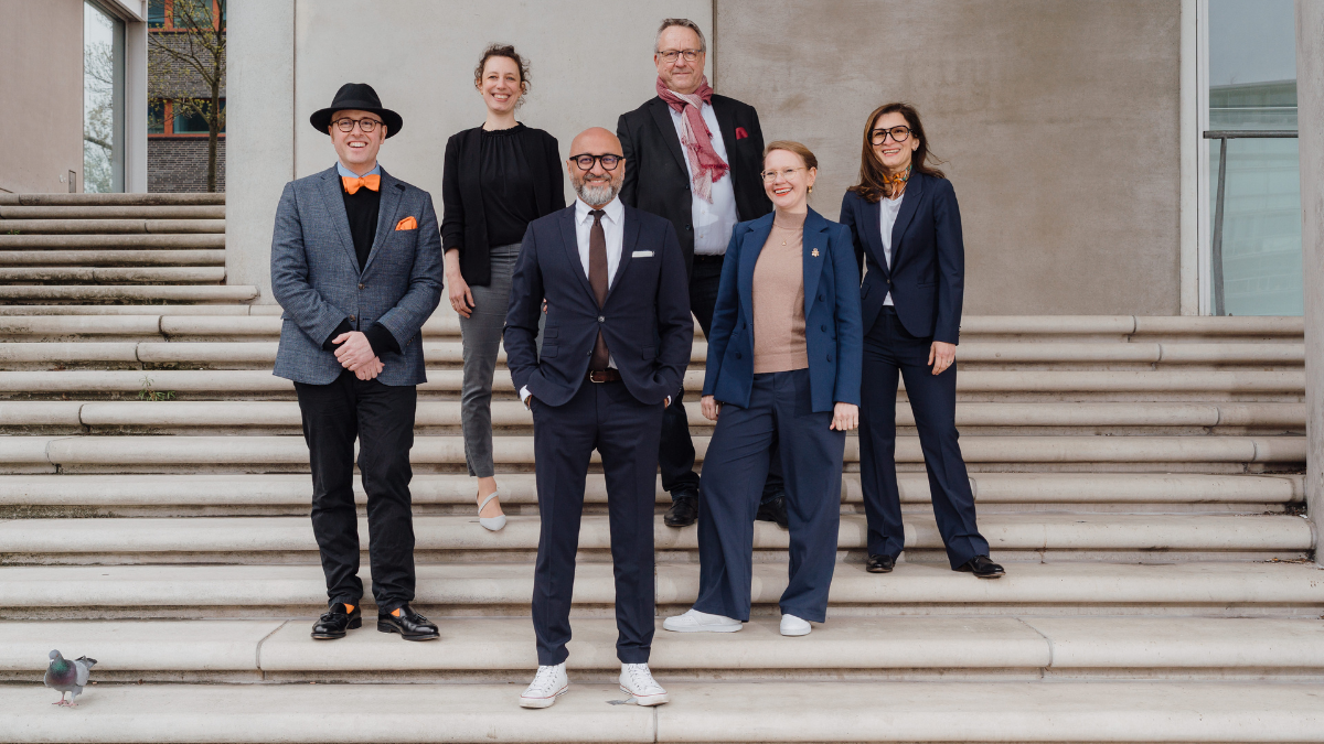 Dr. Alexander Schultze, Dr. Kathrin Zimmermann-Lütz, Dr. Pedram Emami, Norbert Schütt, Dr. Kathrin Schawjinski und Dr. Sinef Yarar-Schlickewei (v.l.)