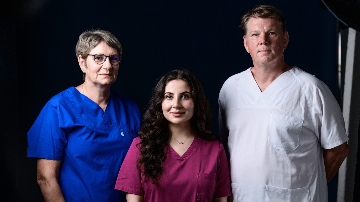 Drei Gesichter, eine gemeinsame Botschaft: Mehr Respekt für alle, die im Gesundheitswesen für andere da sind. Foto: MS Niedersachsen