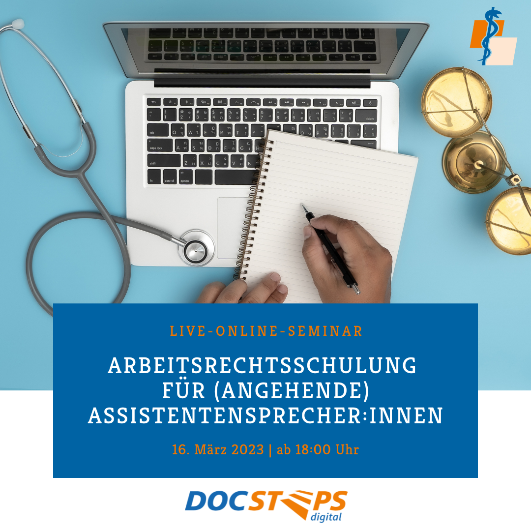 Veranstaltungsankündigung DocSteps digital