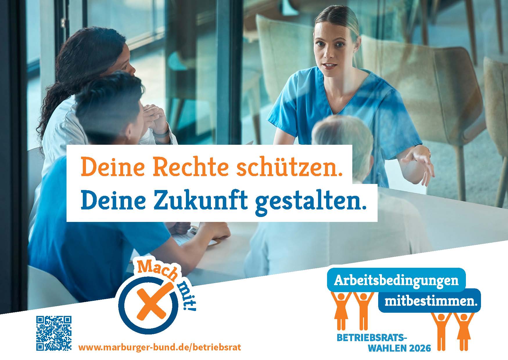 Postkarte Betriebsratswahlen 2026