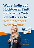 Postkarte Weiterbildung