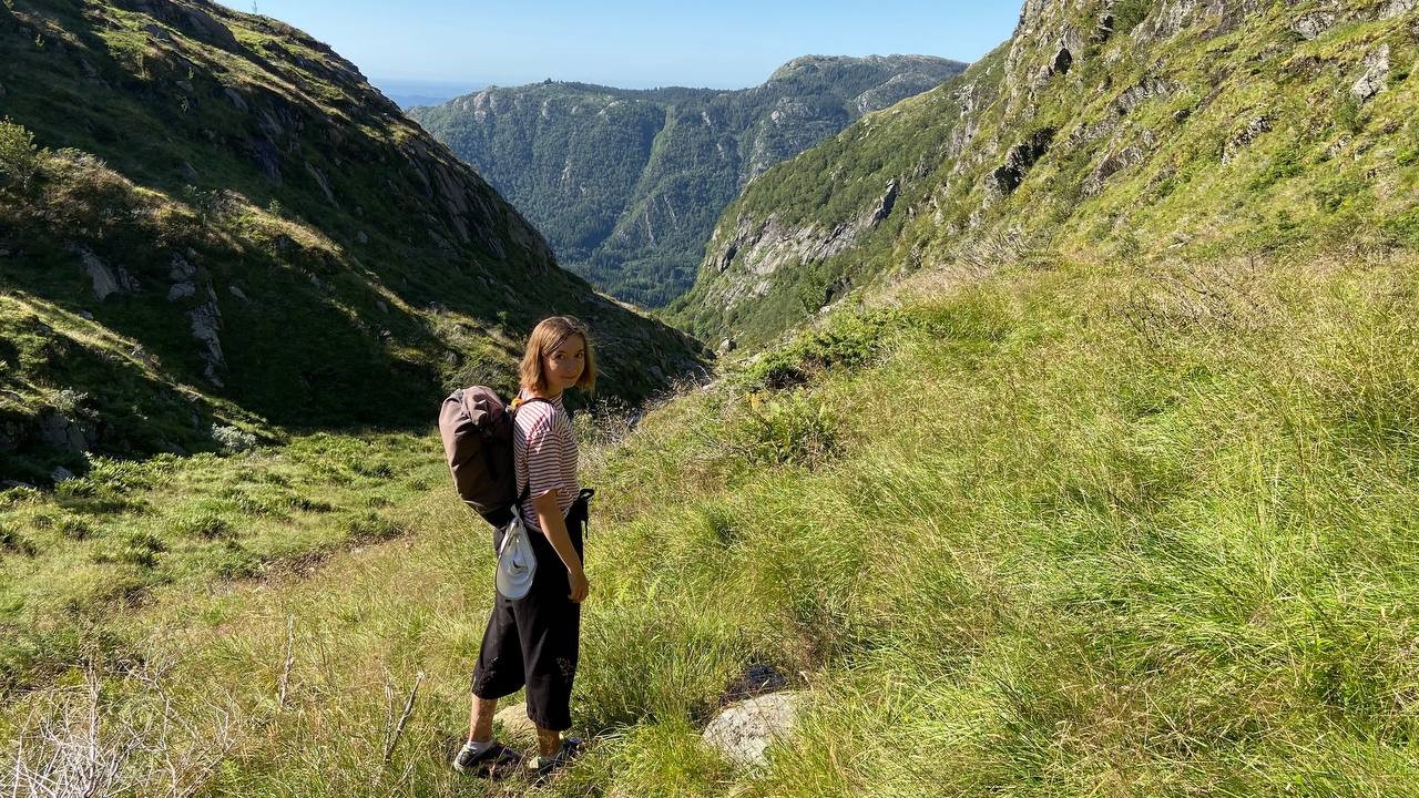 Charlotte Wiegank auf Reisen. Foto: privat