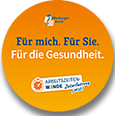 thumbnail Aufkleber "Für mich. Für Sie. Für die Gesundheit."