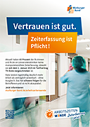 Thumbnail Poster "Vertrauen ist gut. Zeiterfassung ist Pflicht!"