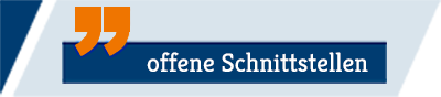 offene Schnittstellen