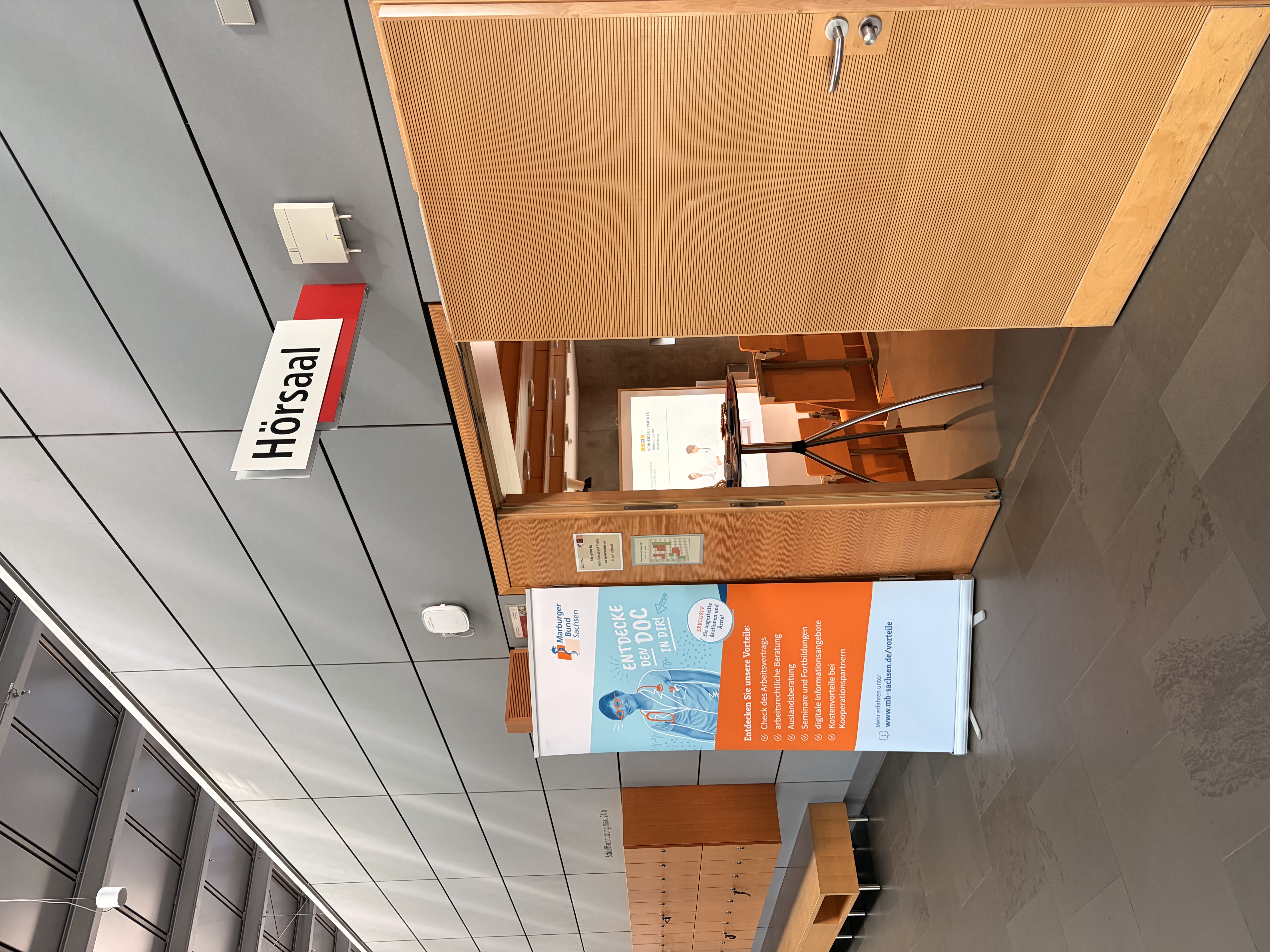 Hörsaal der Kinder- und Frauenklinik am Uniklinikum Dresden