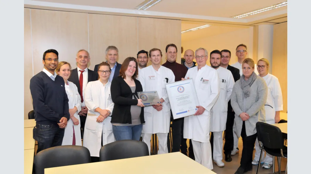 Verleihung des MB-Gütesiegels in Bochum