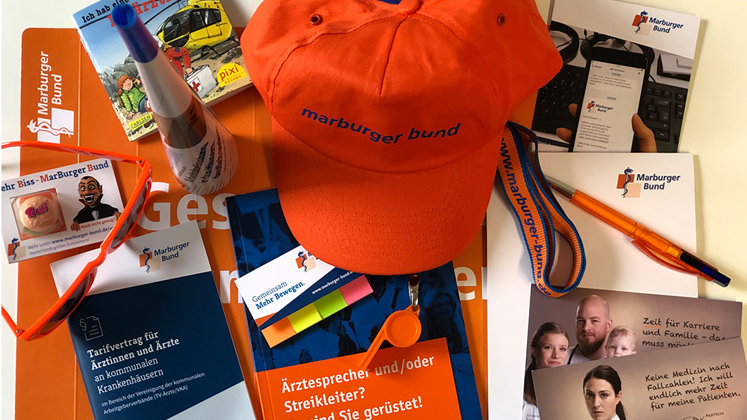 Streikmaterialien/Streiktasche