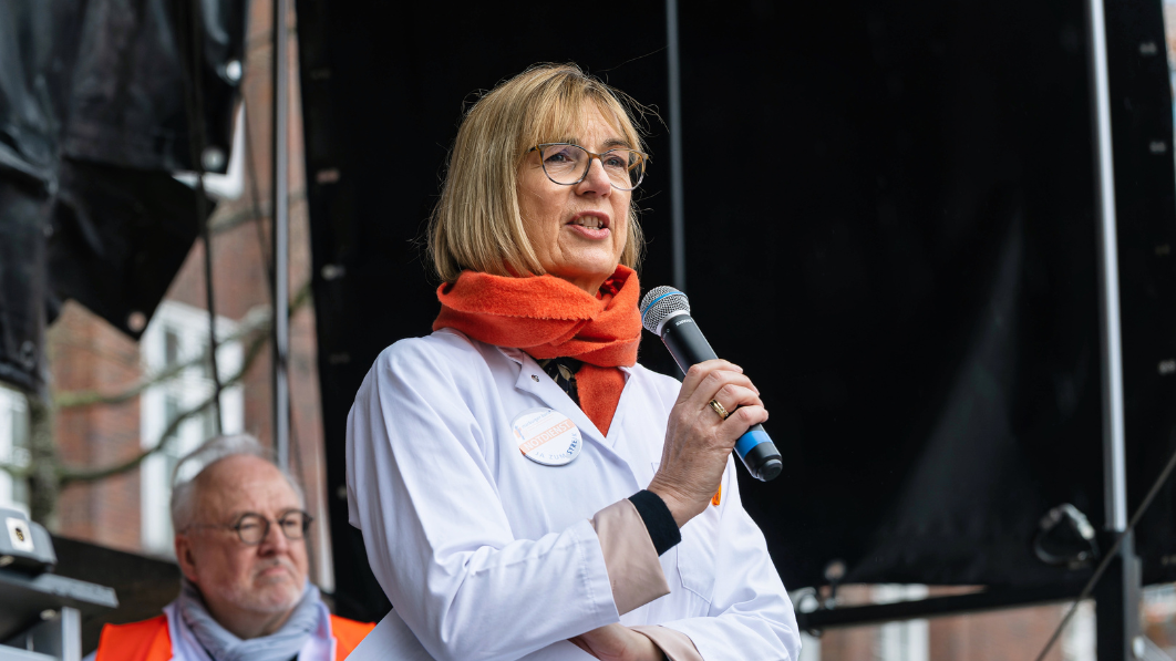 Dr. Susanne Johna, 1. Vorsitzende des MB Bundesverband