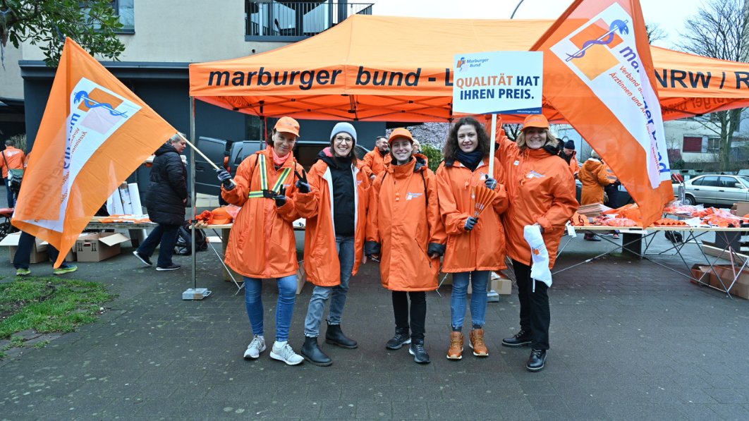 Das MB Hamburg Team unterstützte die betroffenen Ärztinnen und Ärzte