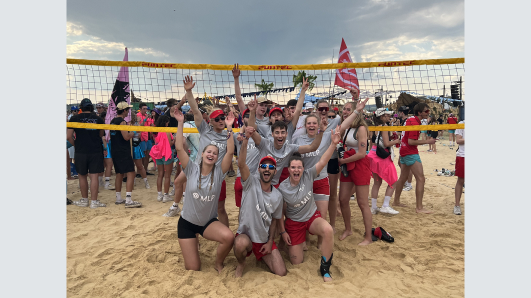 Das Haywatch-Volleyball-Team: Voller Einsatz und jede Menge Spaß! Foto: privat