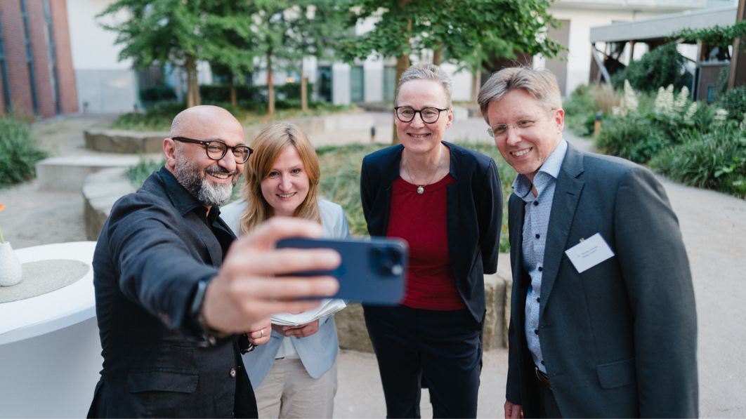 Selfie zur Erinnerung an einen gelungenen Abend