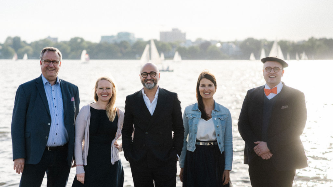 Das Team für die Kammerwahl 2022: Norbert Schütt, Dr. Kathrin Schawjinski, Dr. Pedram Emami, Dr. Dr. Sonja Semmusch und Dr. Alexander Schultze (von links)