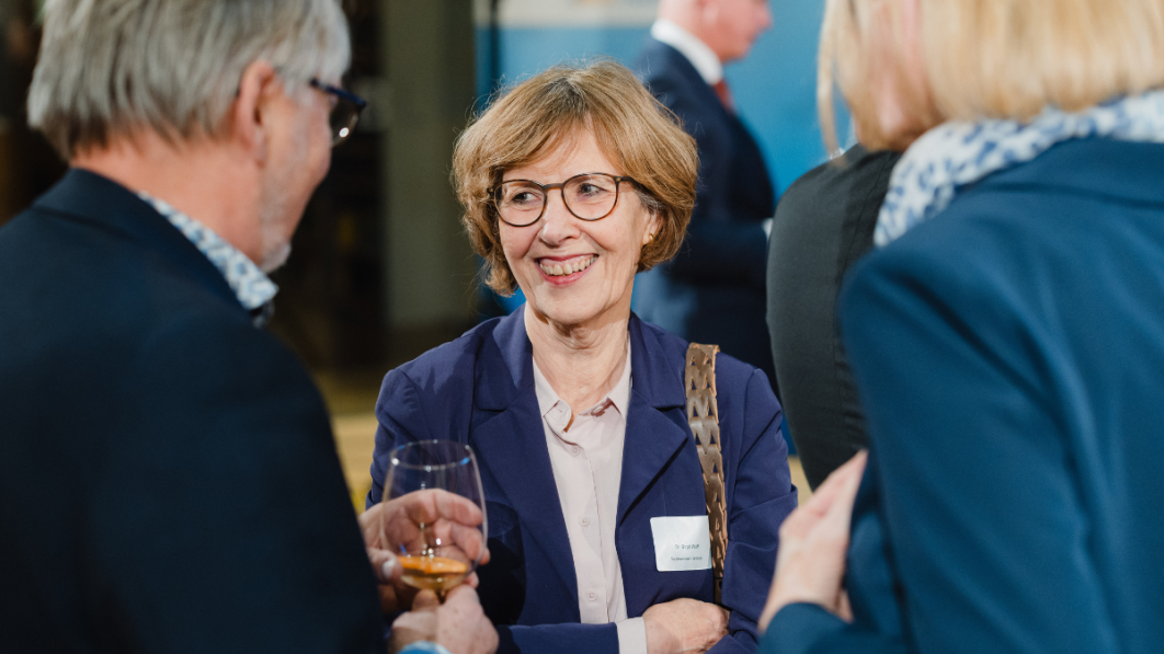 Unter den Gästen: Dr. Birgit Wulff, Vizepräsidentin der Hamburger Ärztekammer