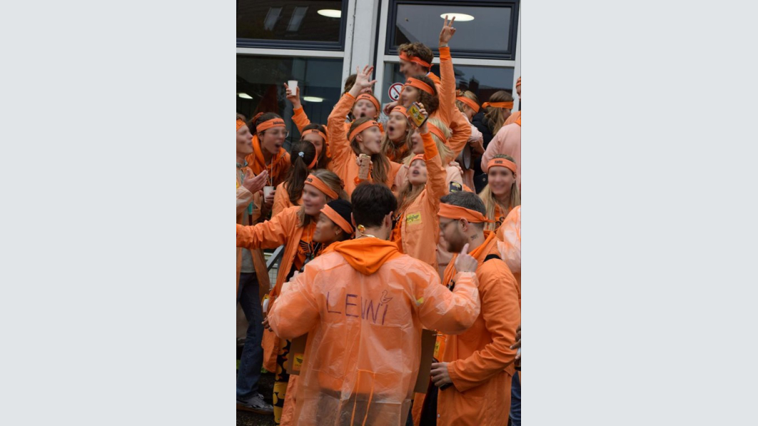 Ein unvergesslicher Start ins Studium in orange! Foto: privat Ein unvergesslicher Start ins Studium in orange! Foto: privat