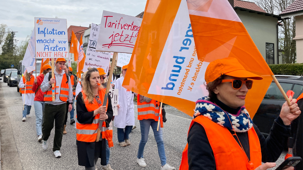 Ärztinnen und Ärzte senden ein deutliches Signal an ihren Arbeitgeber