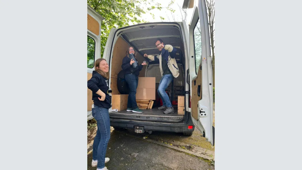 Gemeinsam und mit viel Spaß für die neuen Kommiliton*innen! Danke an das Orgateam und die vielen Helfenden! Foto: privat