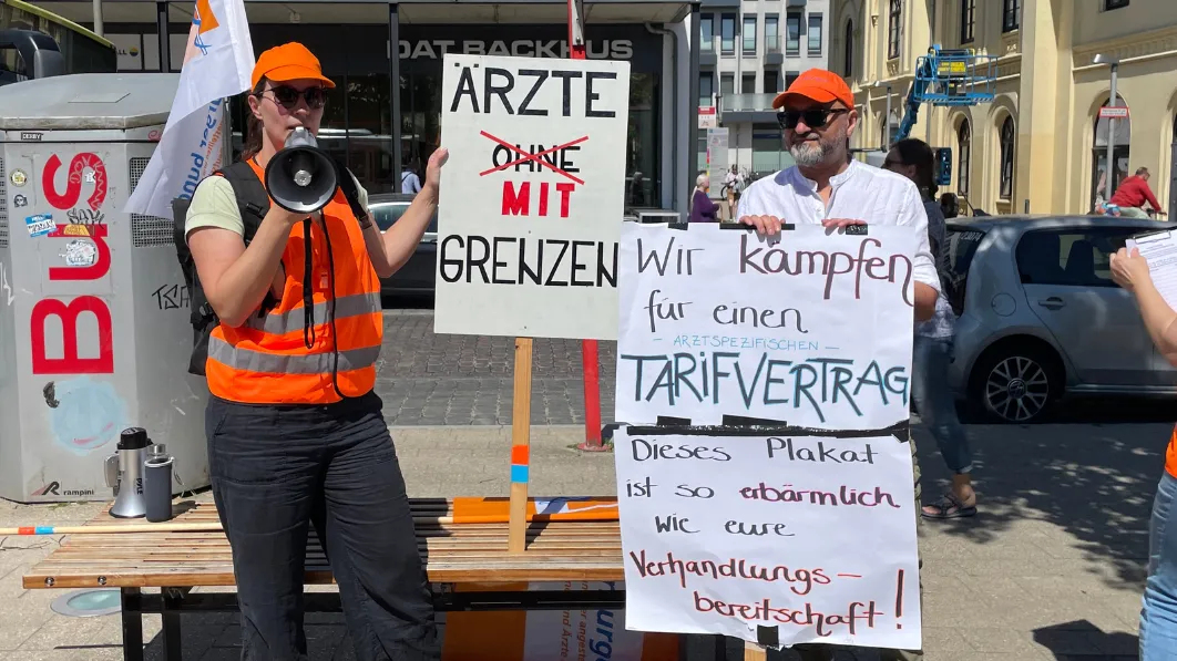 Ein klares Signal an den Arbeitgeber: Tarifvertrag jetzt!