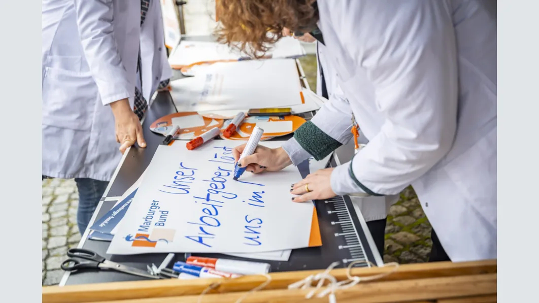 Warnstreik Städtisches Klinikum Dresden 16.09.2024