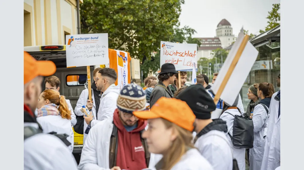 Warnstreik Städtisches Klinikum Dresden 16.09.2024