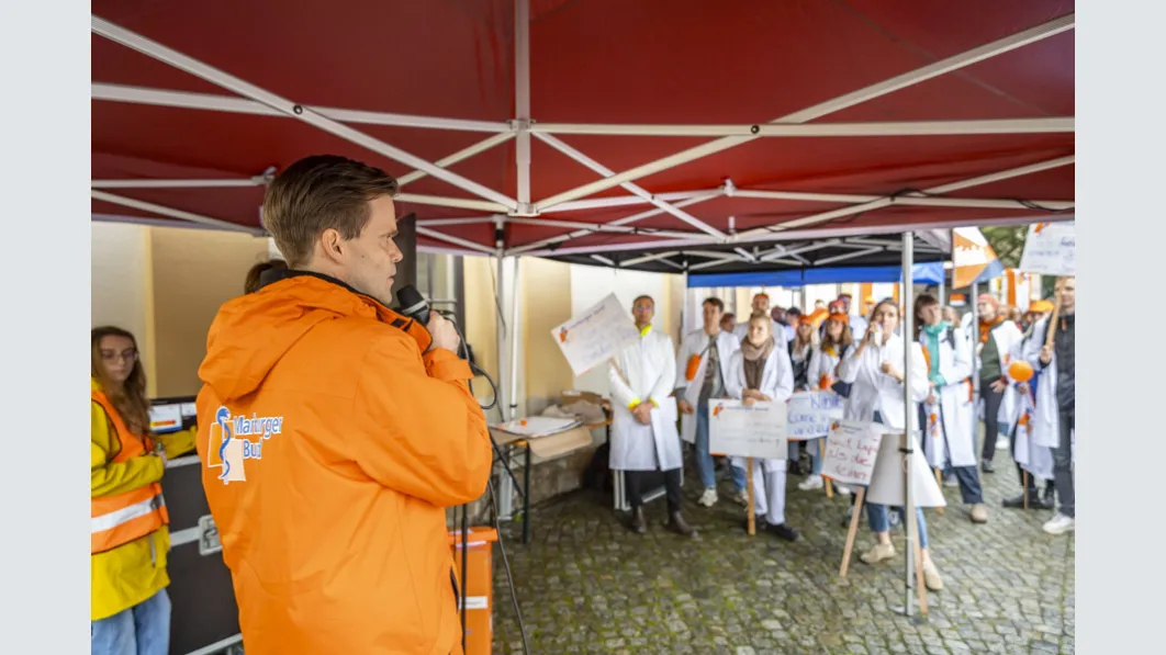 Warnstreik Städtisches Klinikum Dresden 16.09.2024