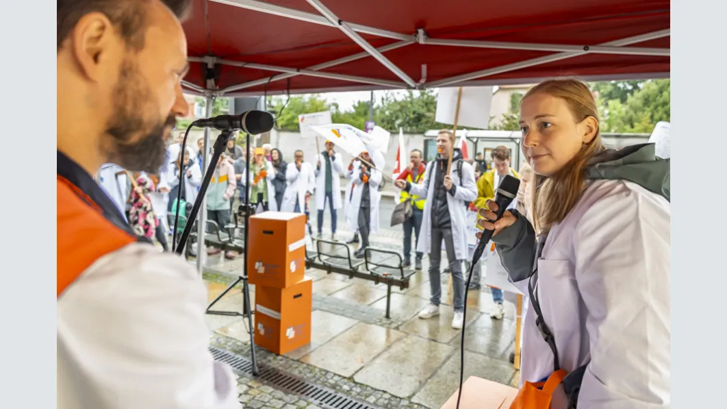 Warnstreik Städtisches Klinikum Dresden 16.09.2024