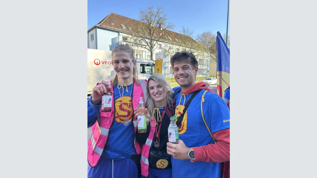 Den Studienstart gebührend feiern: Mit den Supermeds und #MeineBrause! Foto: privat