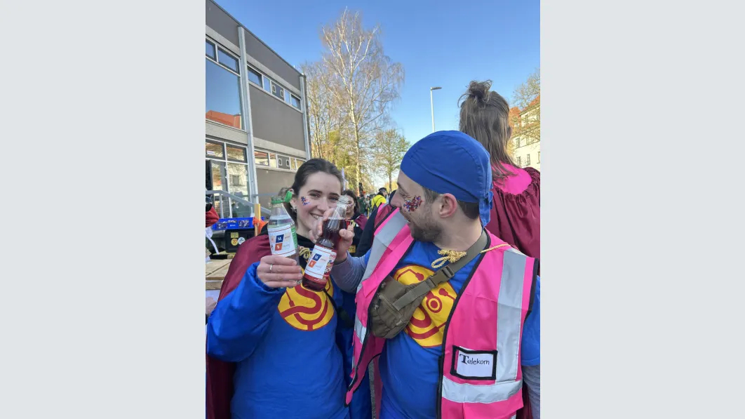 Den Studienstart gebührend feiern: Mit den Supermeds und #MeineBrause! Foto: privat